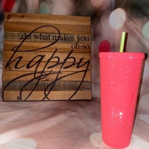 NEW Starbucks Dragonfruit Studded Tumbler